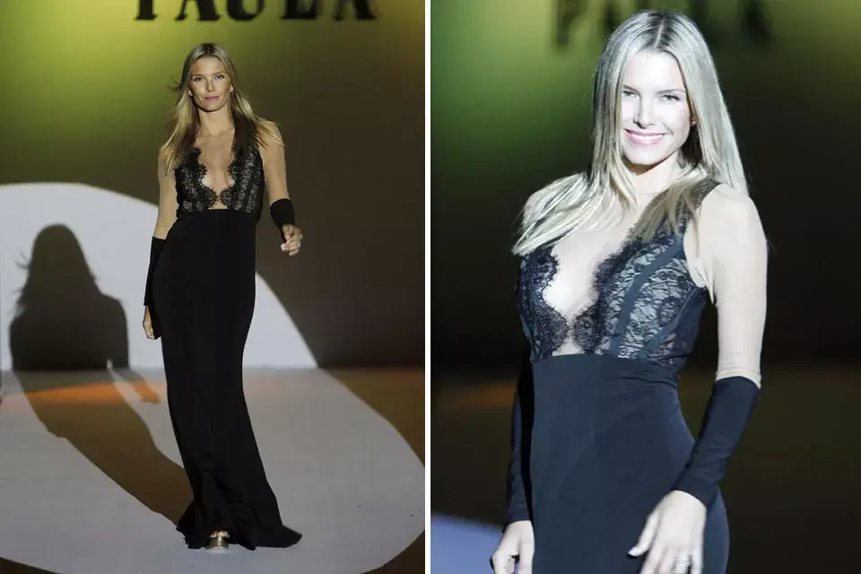 Sofía Zamolo, otra top que no para de trabajar. La modelo  se llevó todas las miradas arriba de la pasarela, pero...¿ese vestido con mangas color nude? ¿Te parece?