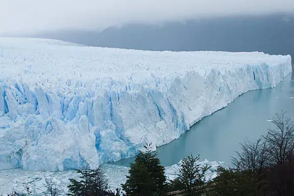 El Glaciar Perito Moreno, imponente