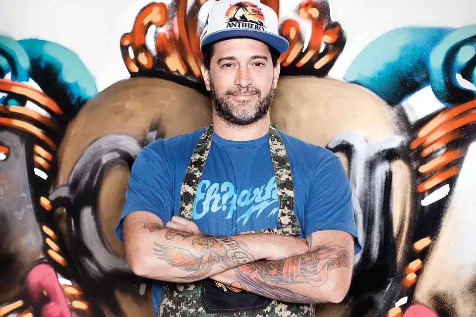 El chef con más onda habla sobre sus dos pasiones, el skate y la cocina