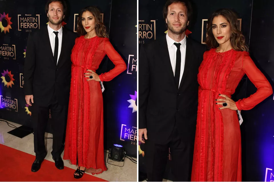 Sofía Reca asistió a la entrega de premios de la mano de su marido, Tomás Yankelevich, y para la ocasión eligió un vestido rojo firmado por  Valentino
