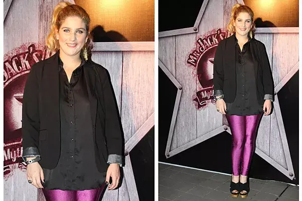 Solo para audaces: ¿qué opinan de las calzas de Juana Repetto? Eligió este look para la fiesta aniversario de Jack Daniels