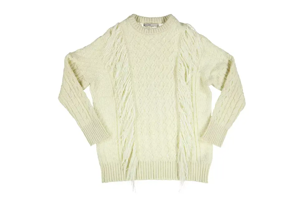 Sweater blanco tejido (Square, $1380)