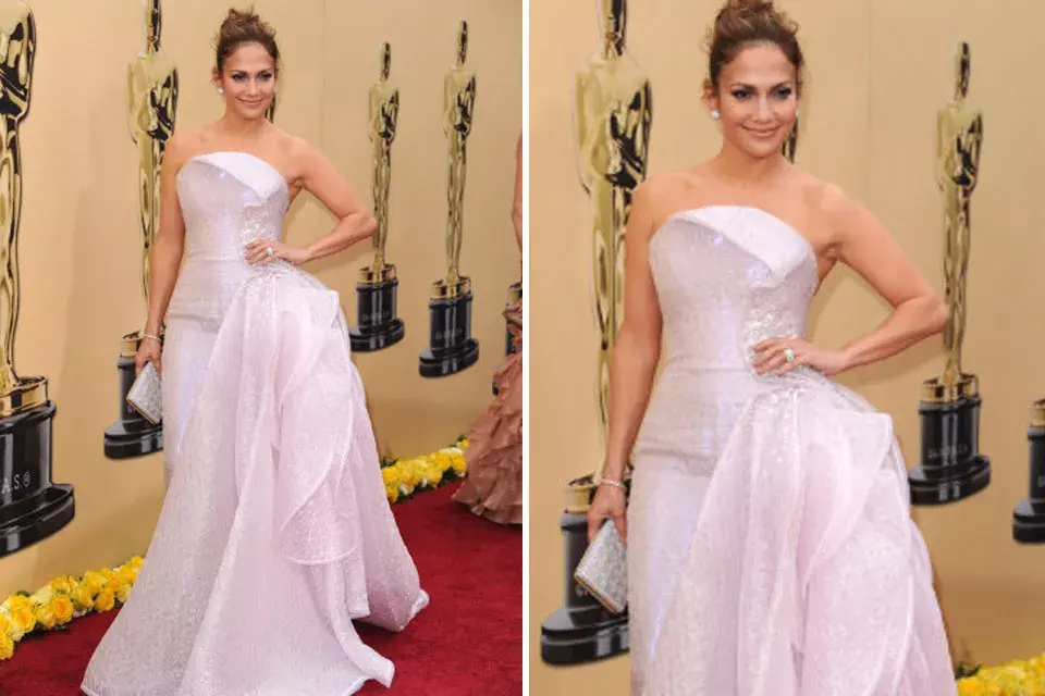 Jennifer López con otra creación de diseñador dominicano; ¿Te gusta?