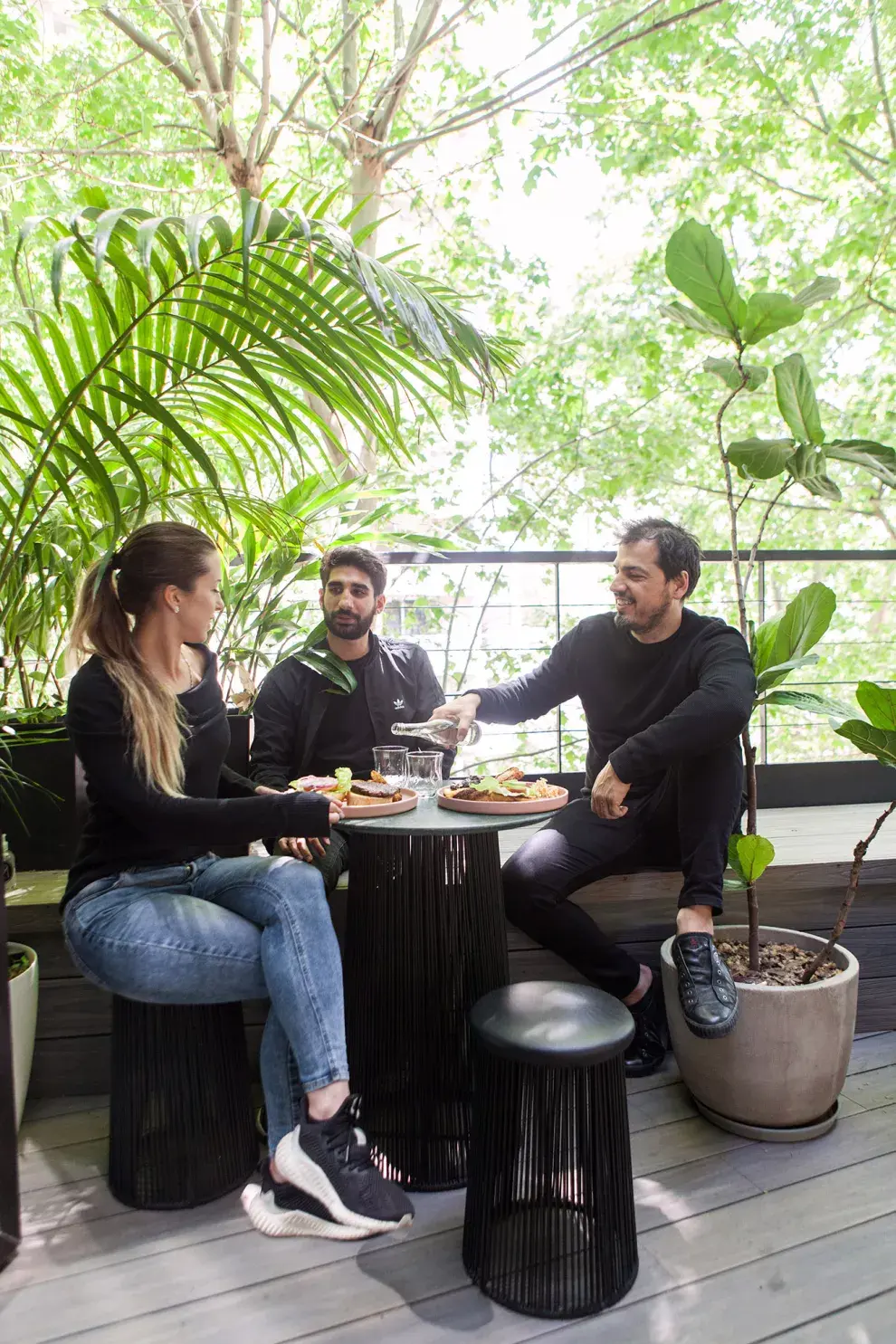 El menú de Mudrá es accesible y con productos orgánicos. 