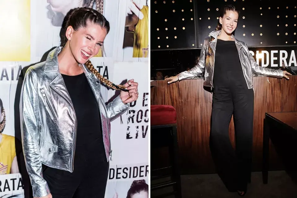 La China Suárez, feliz con su pancita y con sus trenzas de boxeadora en la fiesta de Desiderata