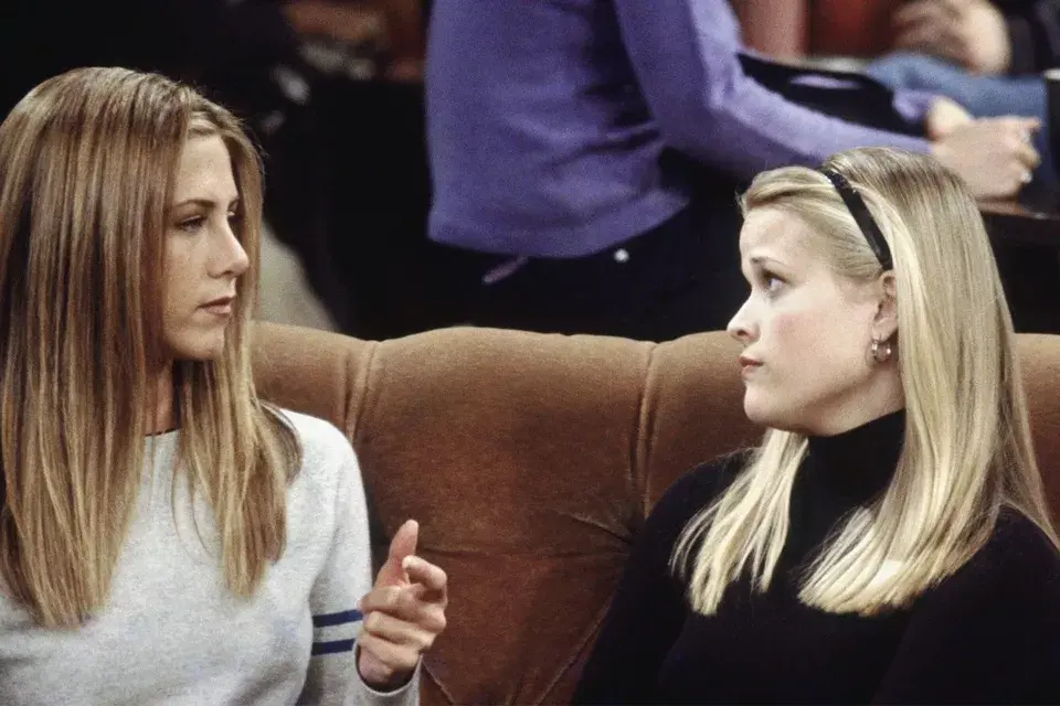 Jennifer Aniston y Reese Witherspoon ya habían trabajado juntas en Friends, cuando Reese interpretó a la hermana de Rachel