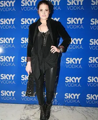 Flor Torrente fue a la tercera edición de la Skyy Vodka Night.