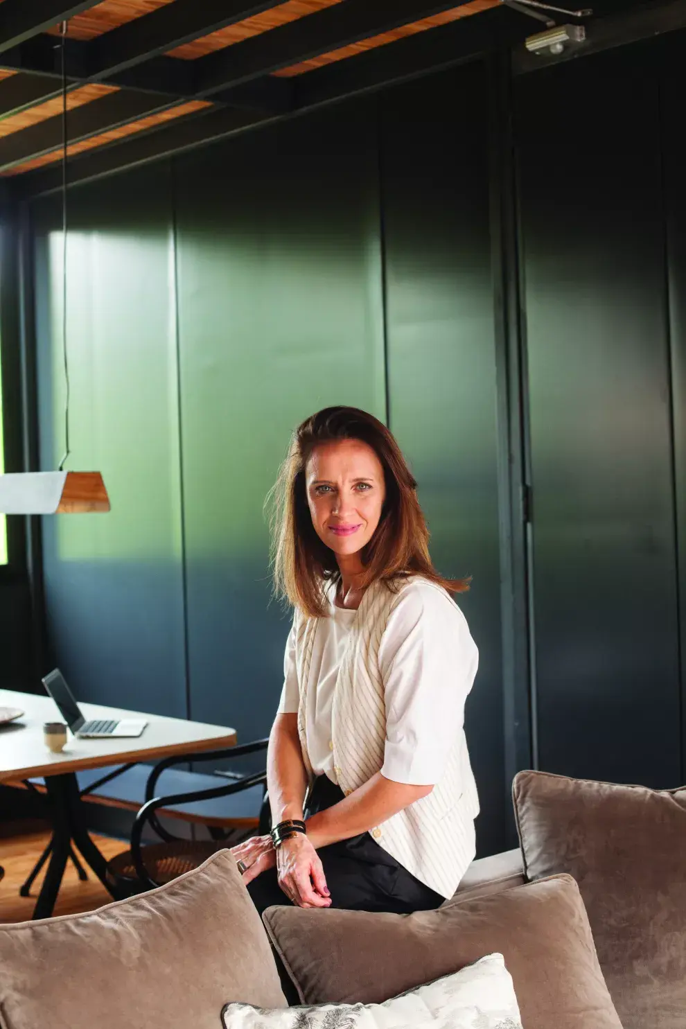 María Eugenia Troncoso es consultora de negocios; junto a su pareja imaginaron su casa sobre un humedal en Tigre