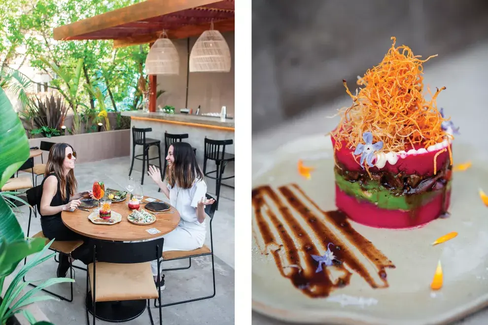 La carta de Amazonia está diseñada por el reconocido chef peruano Andrés Piélago Fuentes Rivera (Chevy).