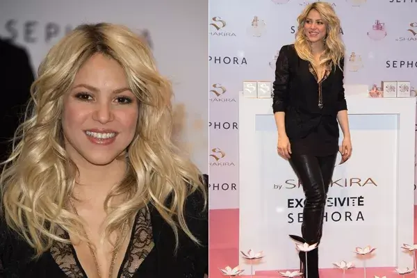 Shakira tiene mucho pelo y bien grueso, caracteristica que la favorece a la hora de hacerse ondas en el pelo