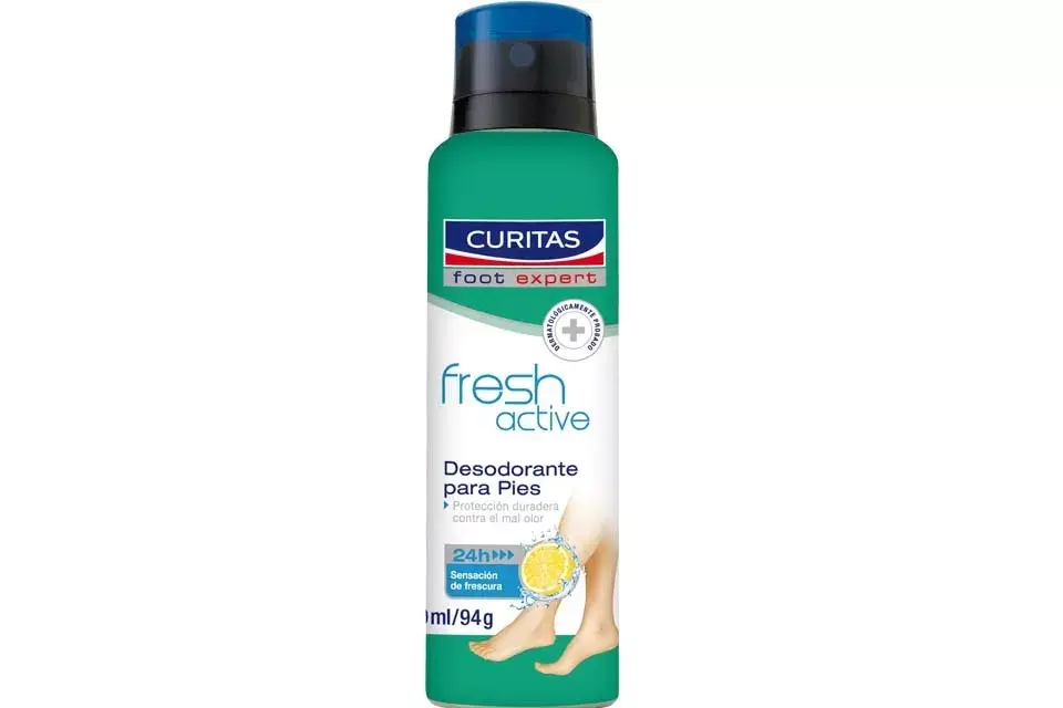 Desodorante refrescante (Curitas, $25)