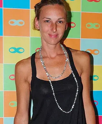 Catarina Spinetta fue al encuentro de Infinit en Punta del este. 