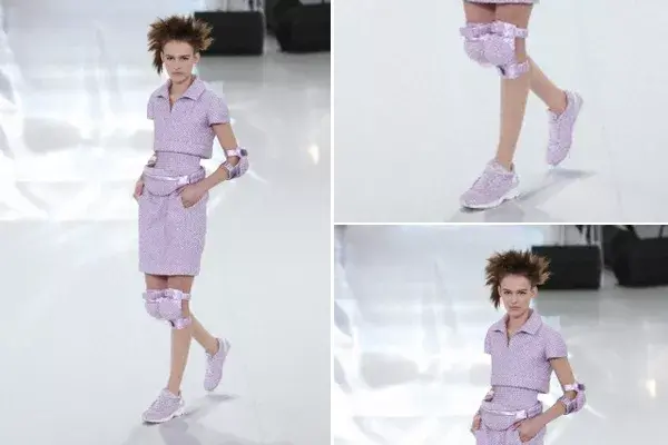 Inspiración deportiva y mezcla de brillos sobre la pasarela