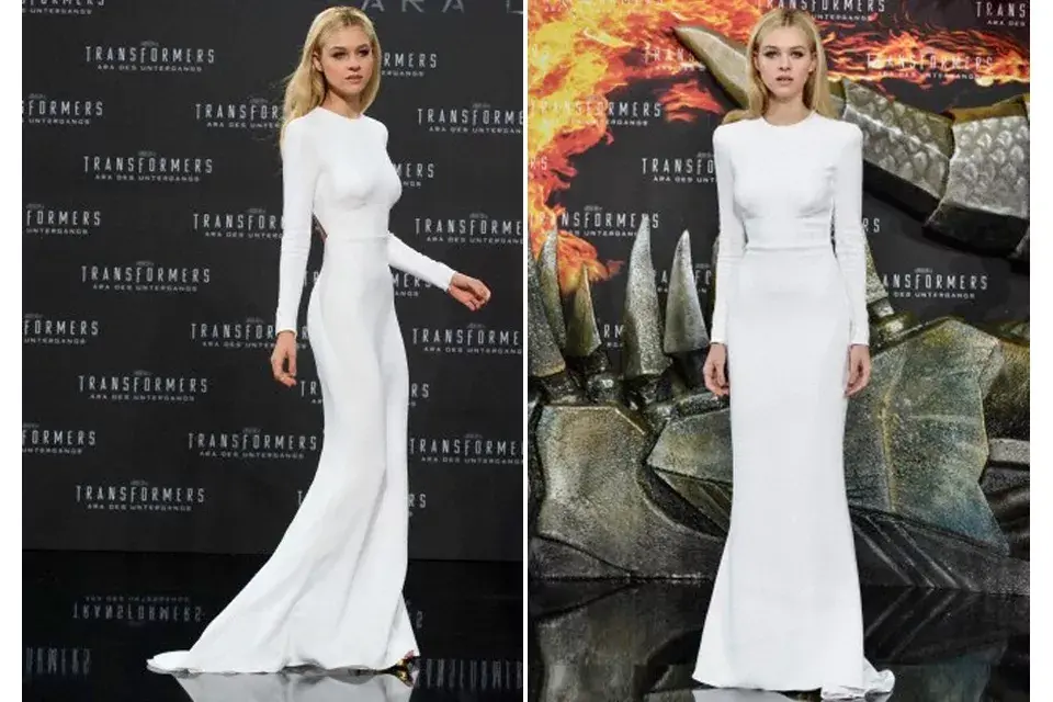 Otro de sus looks más deslumbrantes fue el vestido de Stella McCartney que eligió para asistir a la Premiere de Berlín. ¡Qué figura!