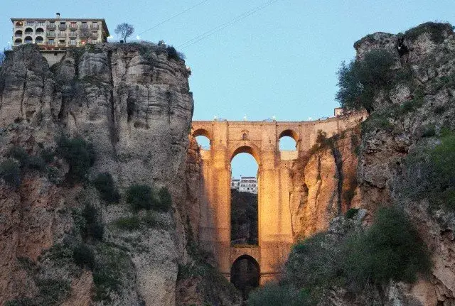 El increíble puente nuevo, que une la dos mitades de Ronda