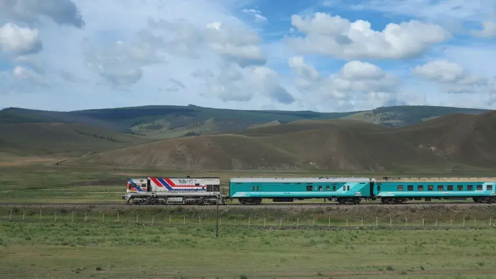 Once días después de salir de Moscú, el Grand Trans-Siberian Express llega a Mongolia