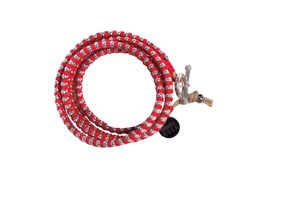 Pulsera (Mamba Rosa, $110)