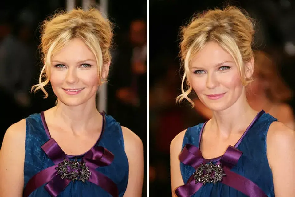 Otro peinado recogido para la blonda ¿Te gusta?