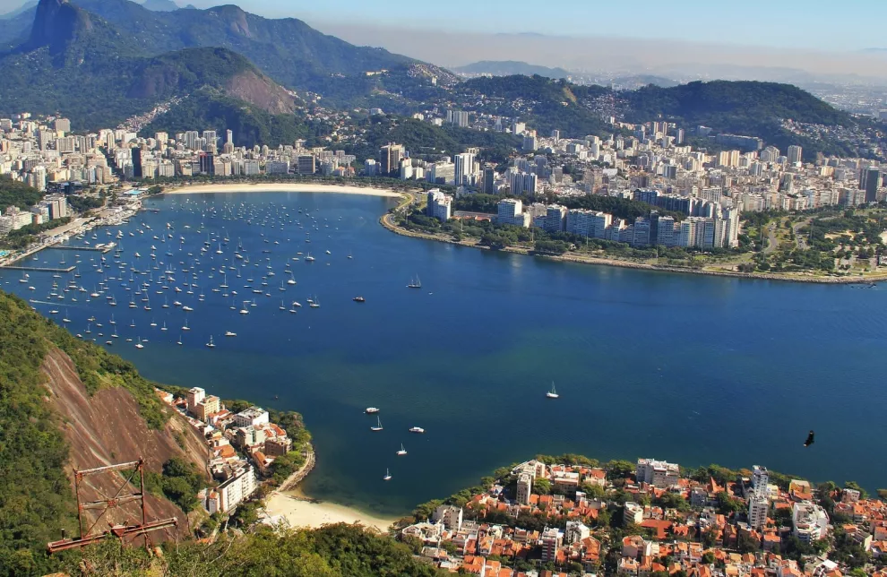 Vista del Pan de Azúcar, el símbolo de Río de Janeiro 