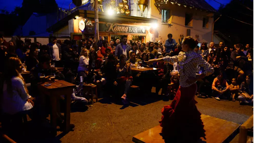 En pleno centro, movida cervecera con música en vivo