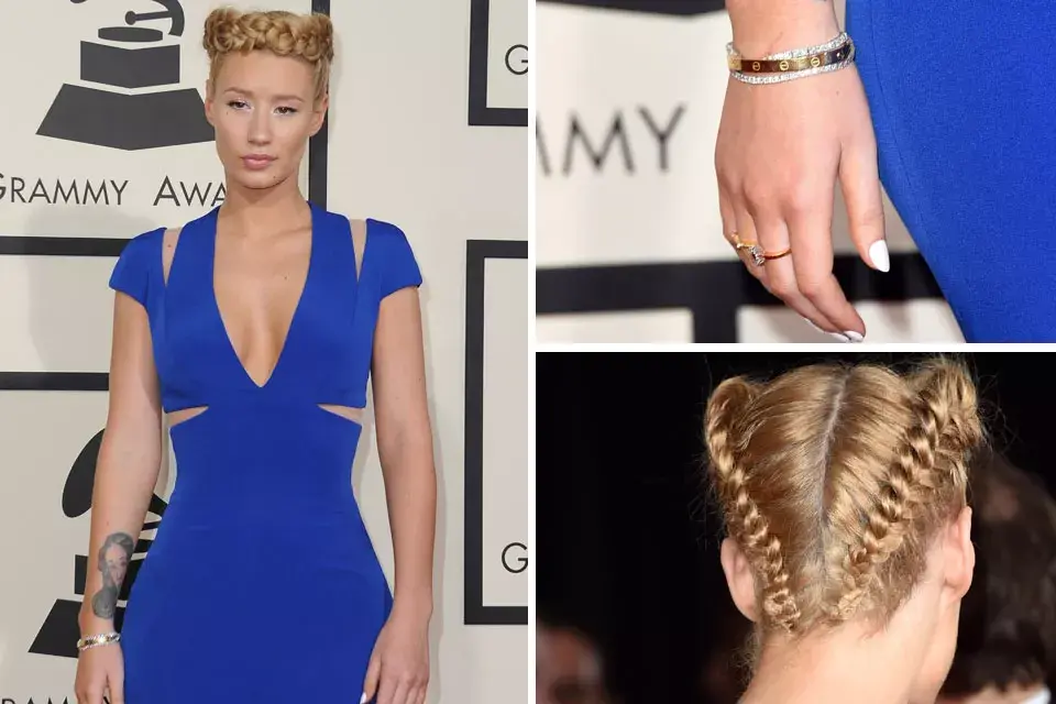 Si de peinados se trata Iggy Azalea se lleva todos los premios. La cantante eligió un peinado con trenzas bastante particular; ¿Qué opinás?