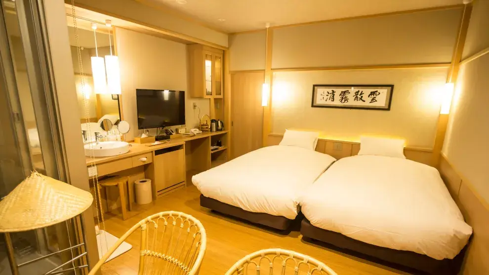 La habitación del ryokan