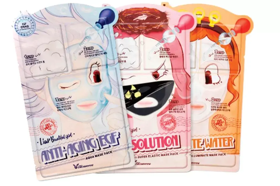 Pore solution 3 steps super elastic sheet mask de Elizavecca