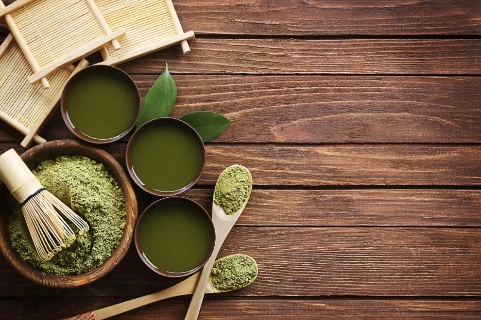 El te matcha es una fuente poderosa de antioxidantes