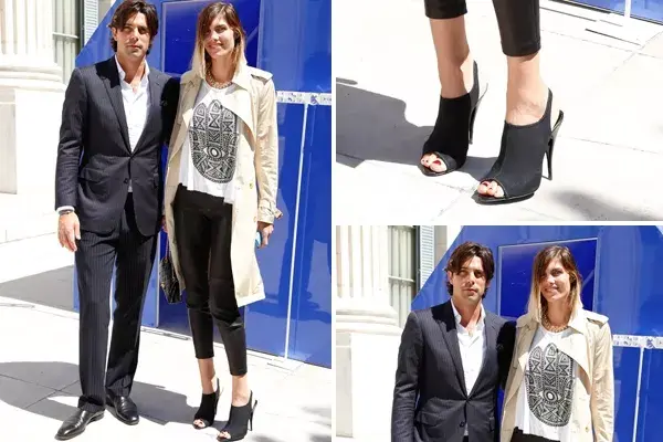 Lindos y elegantes por donde se los mire. Nacho Figueras y Delfina Blaquier se robaron todas las miradas   en el desfile de Tramando ¡Morimos por los zapatos de ella!