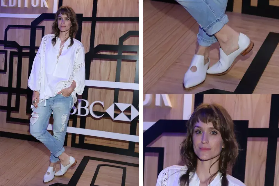 El detalle del look de Brenda Gandini, súper trendy