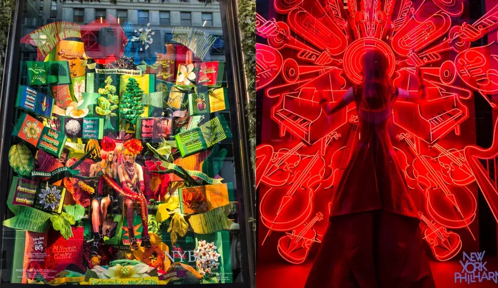 Las vidrieras de Bergdorf Goodman. Mariana Eliano