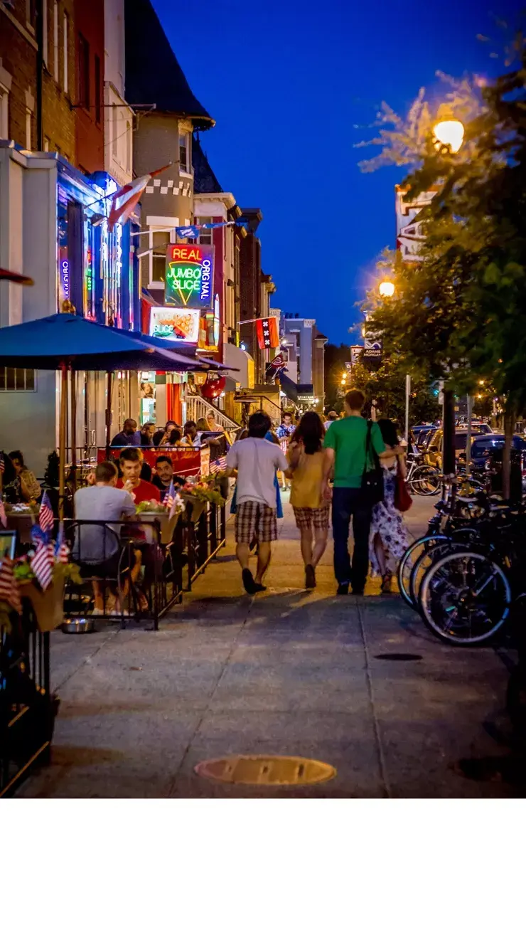Adams Morgan, polo gastronómico-étnico y gentrificado