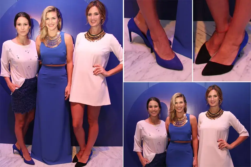 Luli Fernández, Pía Slapka y Paula Cháves fueron al evento de Nivea a conocer las novedades de sus desodorantes. Todas muy diosas, eligieron el blanco, negro y azul para armar sus atuendos. ¿Con cuál de las tres te quedás?