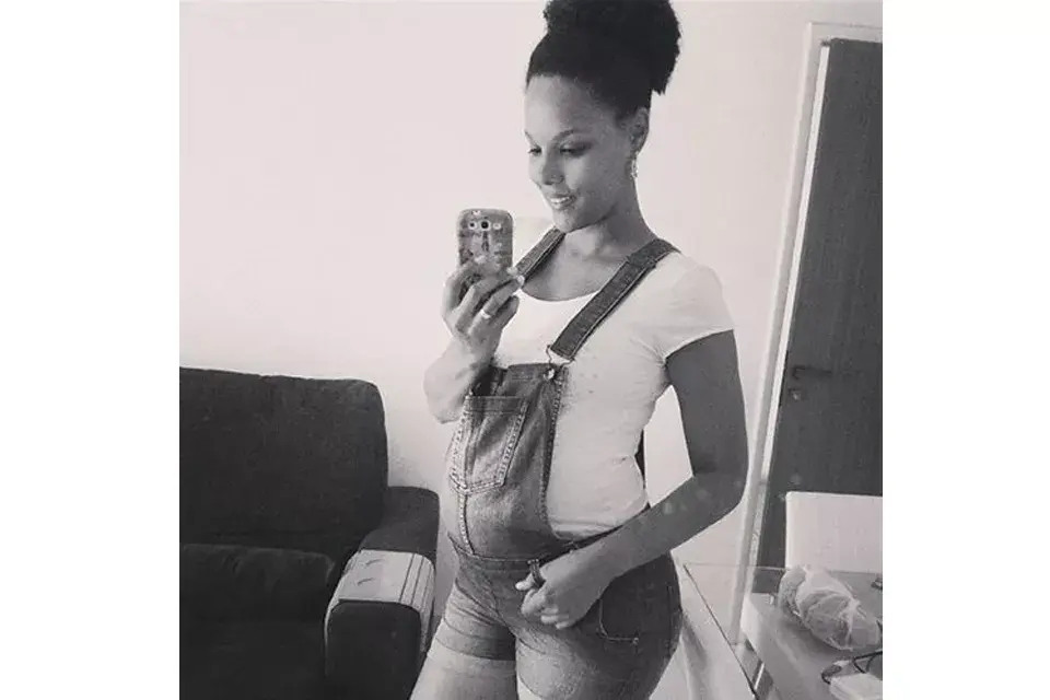 Cómoda y canchera, una mamá lindísima