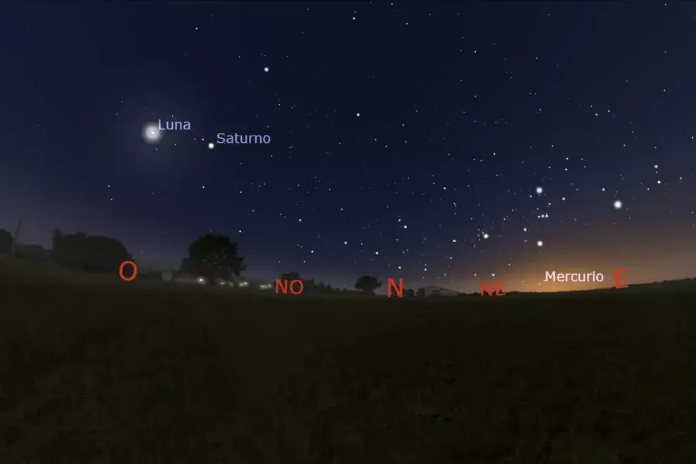 Cómo se vio el cielo el 9 de julio de 1816