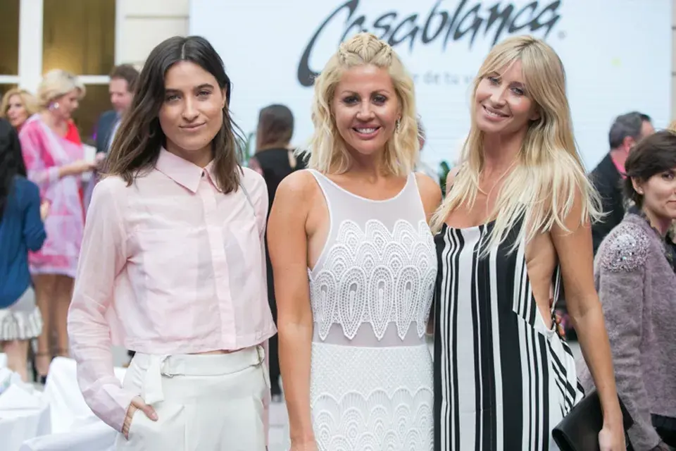 Cintia Garrido, Barbie Simons y Soledad Solaro, en el 6 O´Clock Tea