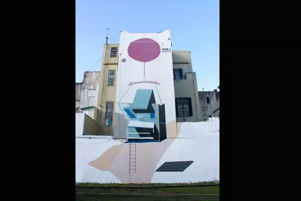 El arte de Pastel se puede ver en las calles de Villa Crespo, Palermo y La Boca