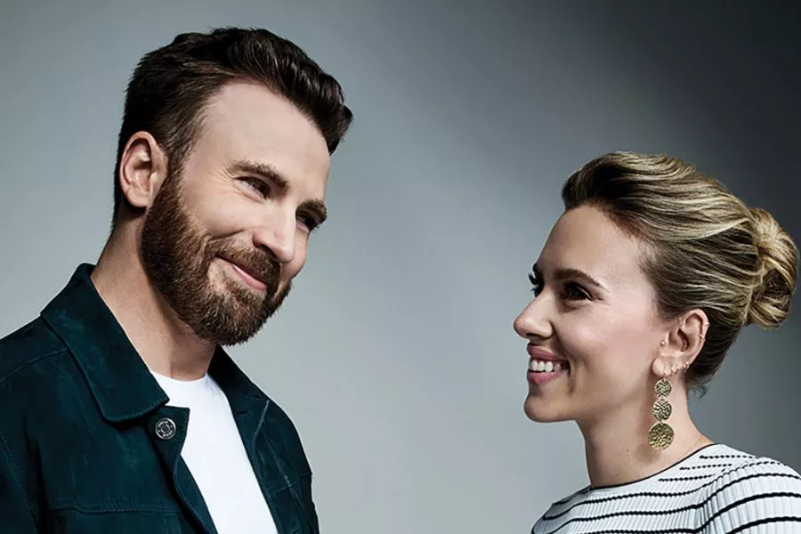 Scarlett Johansson y Chris Evans, una dupla que amamos, vuelve al cine
