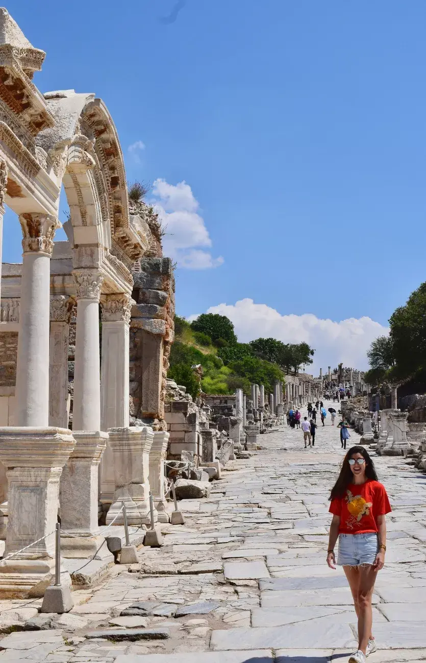 Las ruinas de Éfeso, uno de los sitios arqueológicos más importantes del mundo