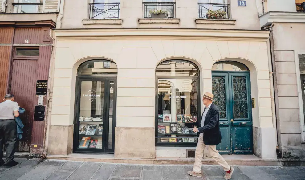 La Librerie se encuentra en Le Marais, uno de los barrios con más estilo de París.