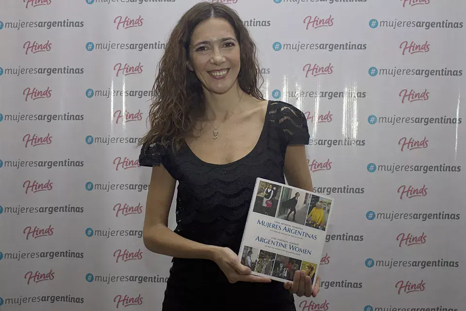 Cristina Perez estuvo en la presentación de "Mujeres argentinas", un libro con historias de mujeres de distintos ámbitos