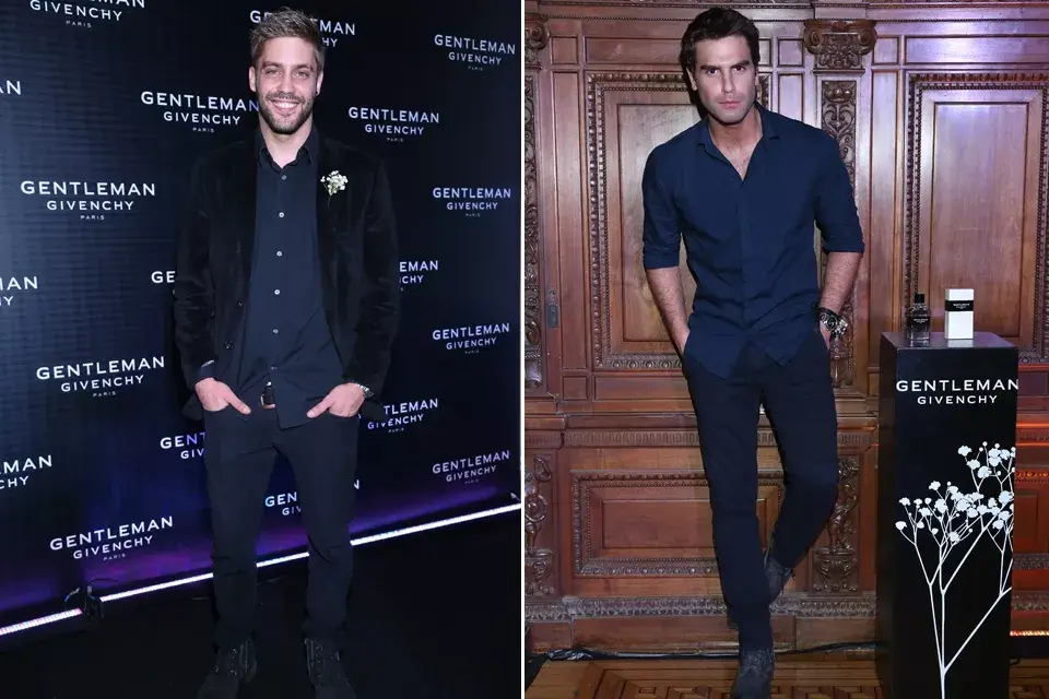 Dúo de galanes: Juan Guilera y Nico Furtado en el evento de The New Gentleman, de Givenchy. Uno más bombón que el otro