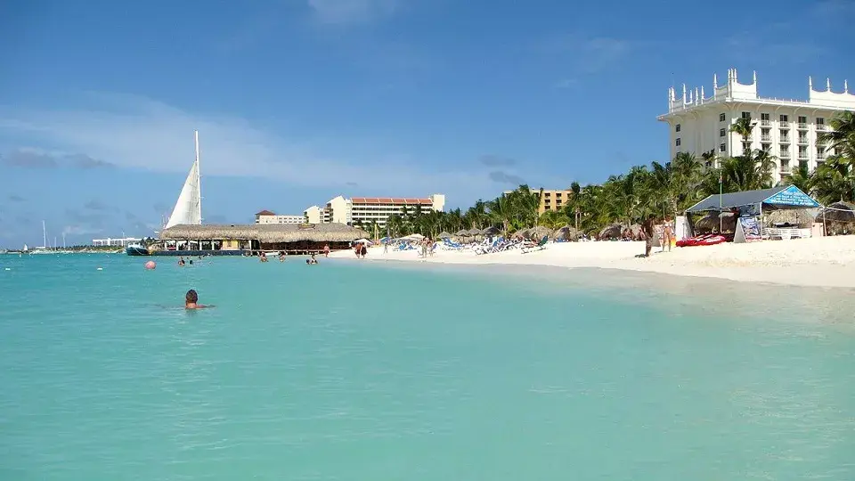 Vista aérea Aruba. Foto: Wikipedia