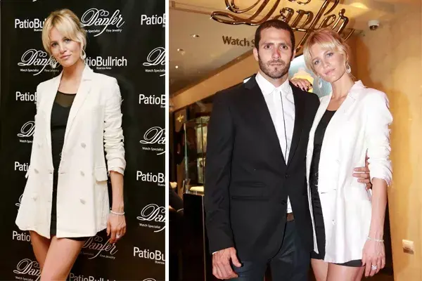 Liz Solari estuvo presente en la apertura de la nueva tienda de joyas Danfer en el Patio Bullrich. ¡Qué bien le queda ese blazer largo!