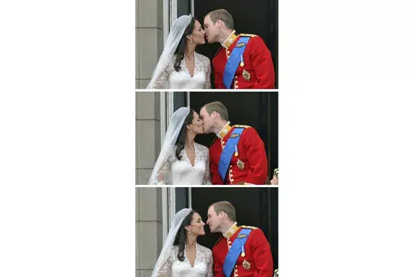 El tan esperado beso entre Guillermo y Kate