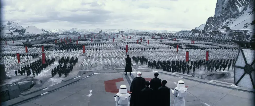El ejército de Star Wars se prepara.