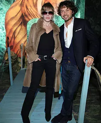 Cecilia Roth y Wally Diamante estuvieron en el desfile de Rapsodia también en el BafWeek.