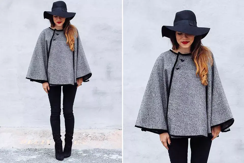 Las capas serán el nuevo ítem de moda del invierno