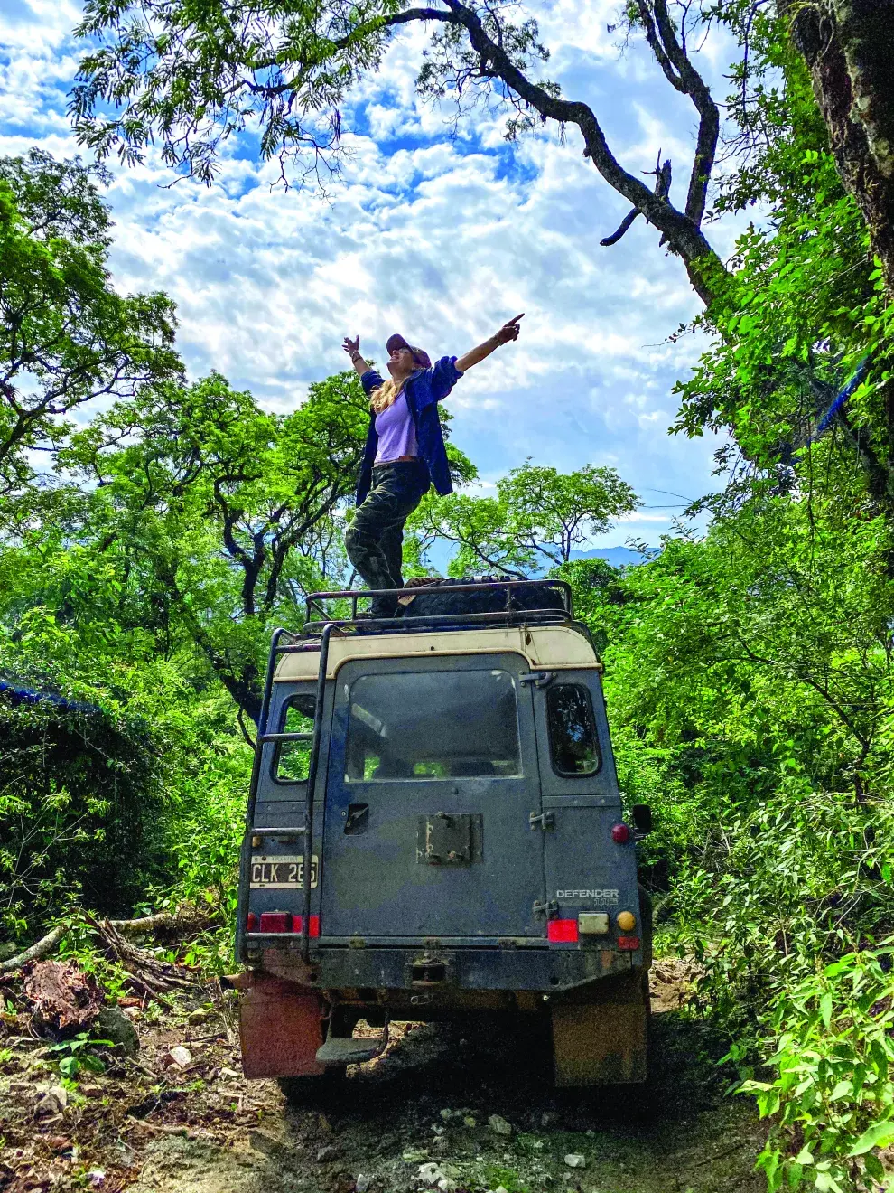 Para recorrer los caminos selváticos del Eco Portal de Piedra, ponete en modo aventurera.