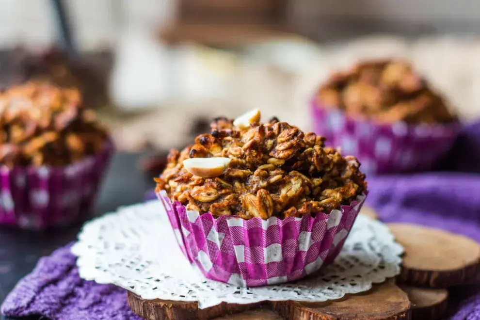 Cupcakes de Banana y Chocolate.